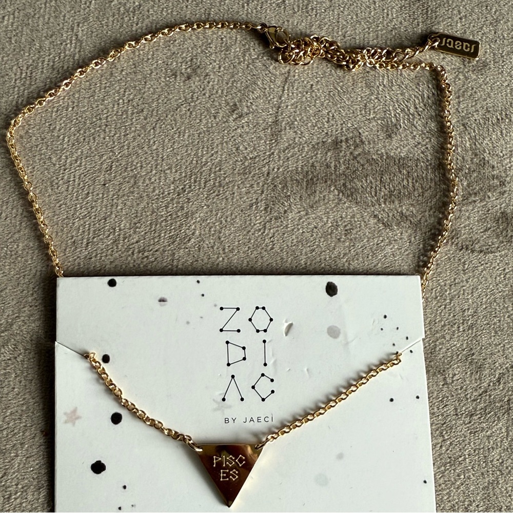 ECI Gold Star Accent Necklace